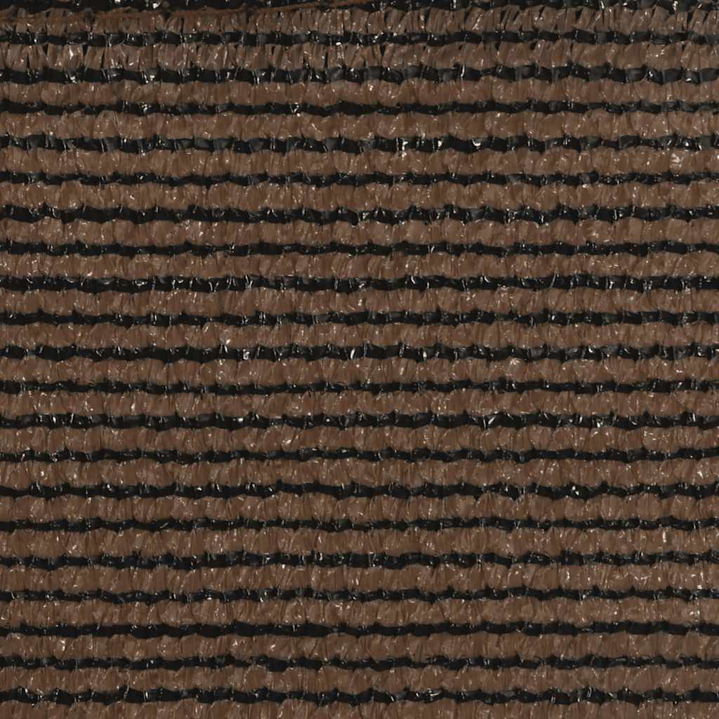 Sunshade Sail 160 g/m² Brown 3x3x4.2 m HDPE