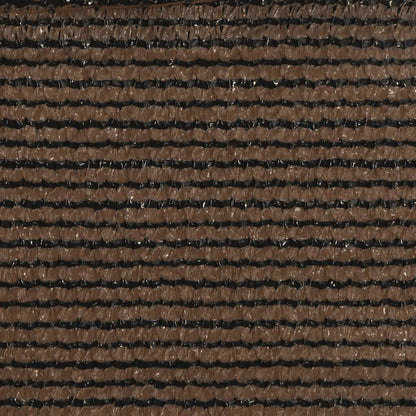 Sunshade Sail 160 g/m² Brown 3x3x4.2 m HDPE