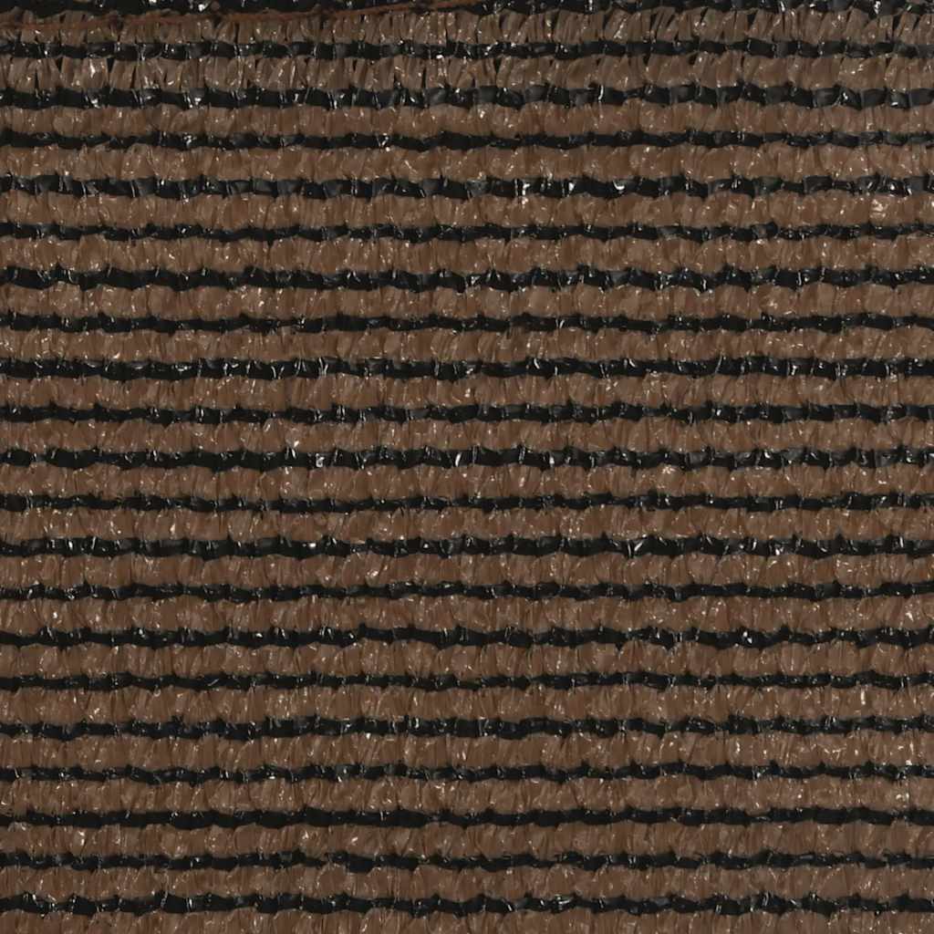 Sunshade Sail 160 g/m² Brown 3x4x5 m HDPE