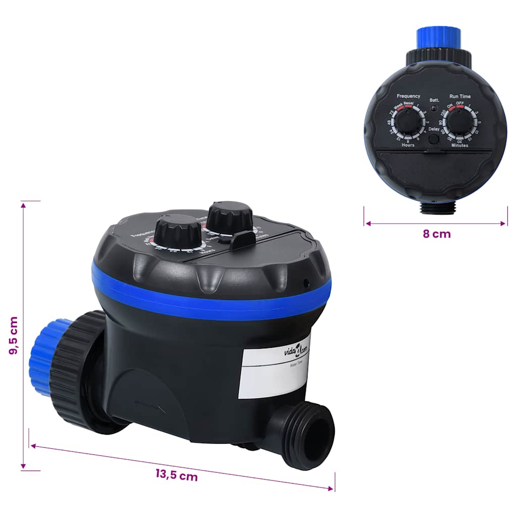 Single Outlet Water Timer with Ball Valves