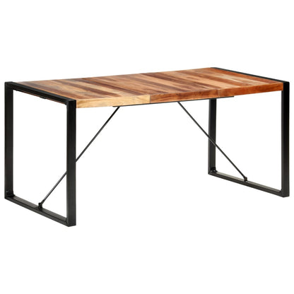 Dining Table 160x80x75 cm Solid Wood