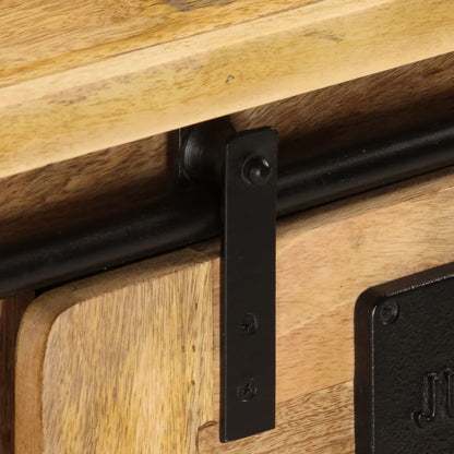 TV Cabinet 90x35x40 cm Solid Mango Wood