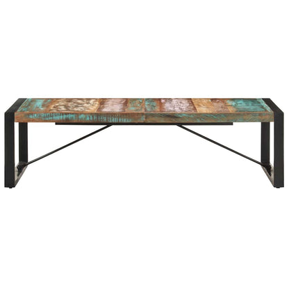 Coffee Table 140x70x40 cm Solid Reclaimed Wood