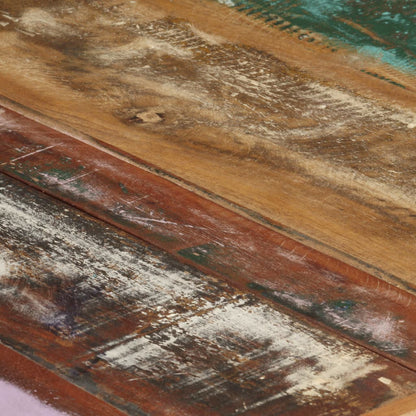 Coffee Table | Multicolour | Solid reclaimed wood, powder-coated steel