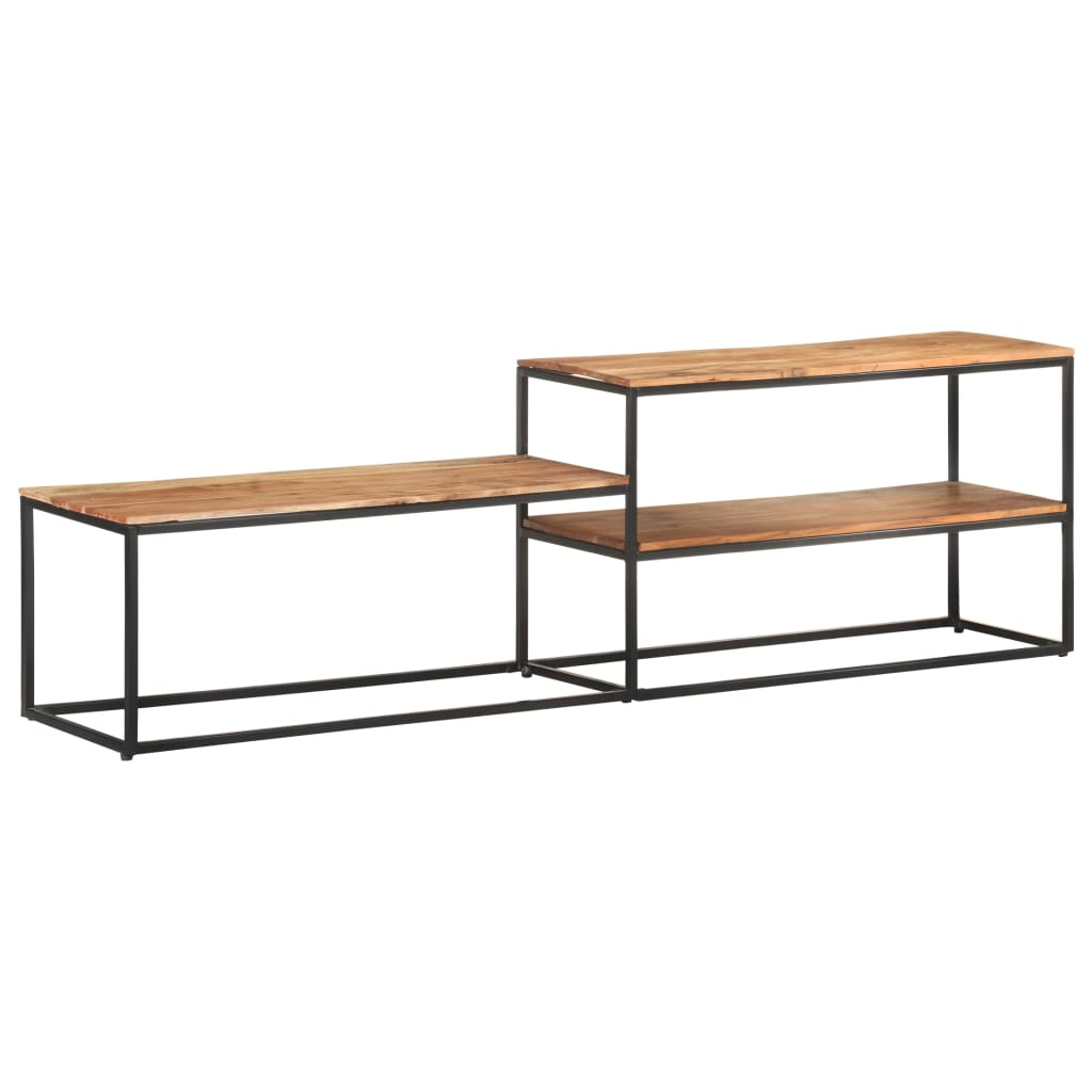 TV Cabinet 180x30x50 cm Solid Acacia Wood