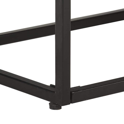 321623 vidaXL TV Cabinet 130x30x45 cm Rough Mango Wood