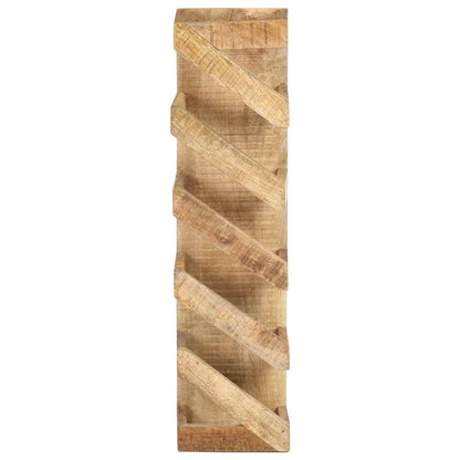 321627 vidaXL Wine Rack for 5 Bottles Solid Mango Wood