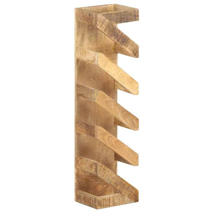 321627 vidaXL Wine Rack for 5 Bottles Solid Mango Wood