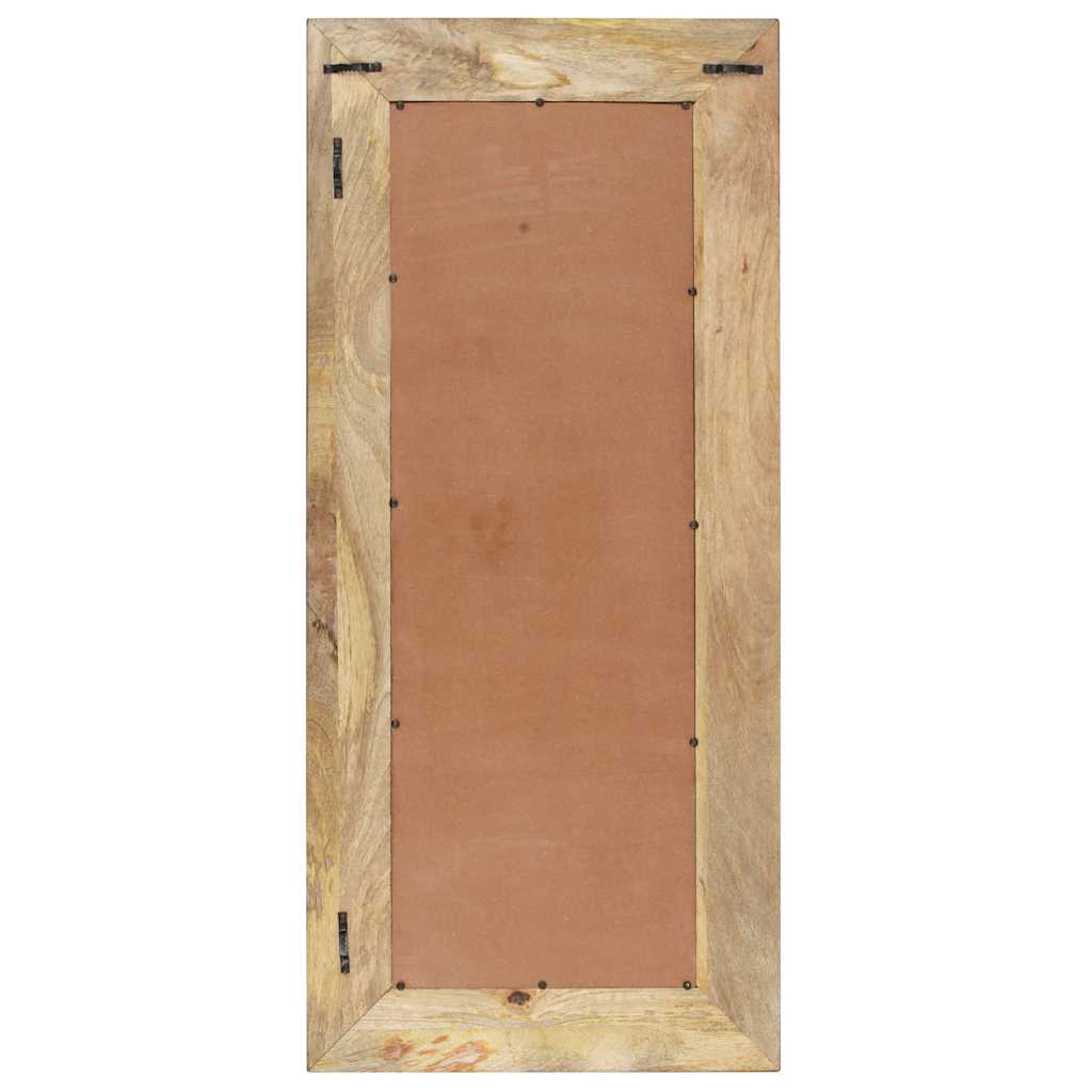 321631 vidaXL Mirror 110x50 cm Solid Mango Wood