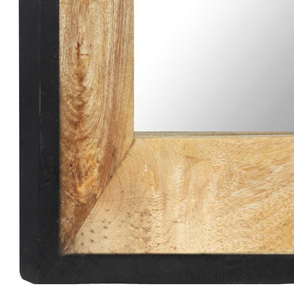 321631 vidaXL Mirror 110x50 cm Solid Mango Wood