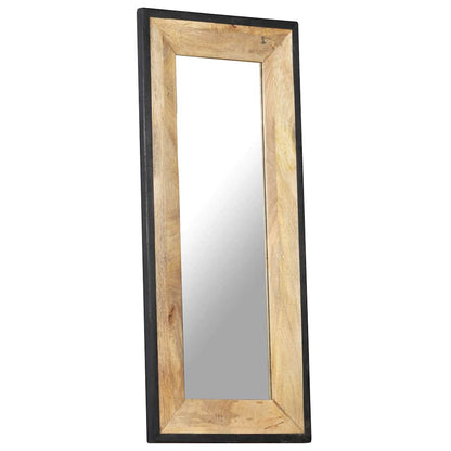 321631 vidaXL Mirror 110x50 cm Solid Mango Wood
