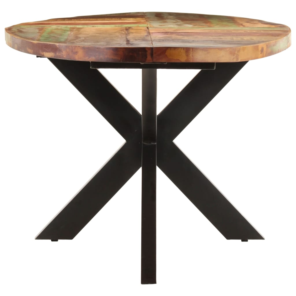 321679 vidaXL Dining Table 240x100x75 cm Solid Reclaimed Wood