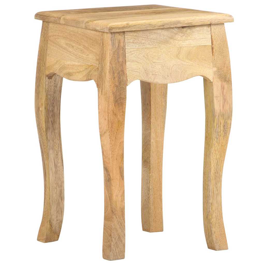 321707 vidaXL Bed Cabinet 28x28x46 cm Solid Mango Wood