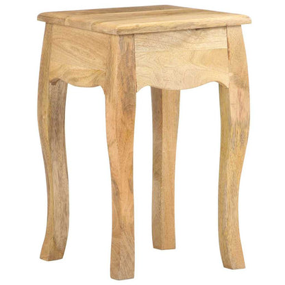 321707 vidaXL Bed Cabinet 28x28x46 cm Solid Mango Wood