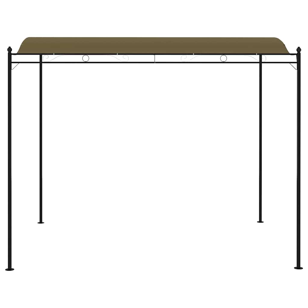 Sunshade Awning 3x2.4 m Taupe 180 g/m²