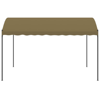 Gazebo 4x3x2.6 m Taupe 180 g/m²