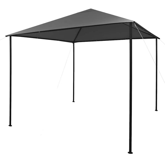 Gazebo | Anthracite | Steel | Large | Collapsible | Gazebo | Square
