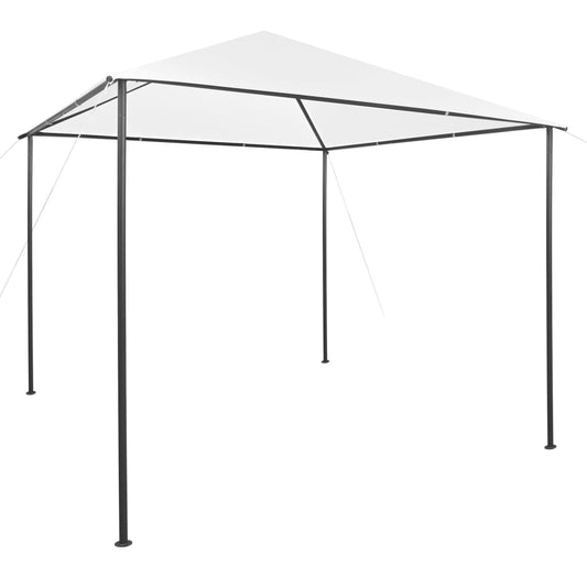 Gazebo | White | Steel, Oxford fabric | Large | UV-resistant materials
