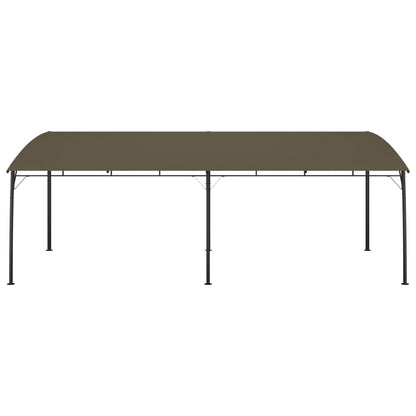 Garden Sunshade Awning 6x3x2.55 m Taupe