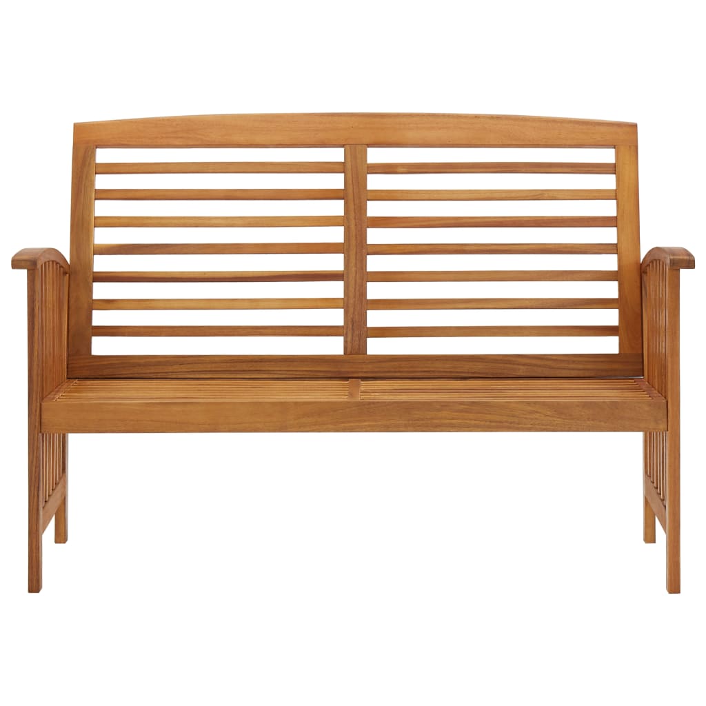 Garden Bench | Natural Wood | Solid Acacia Wood | Medium | Durable