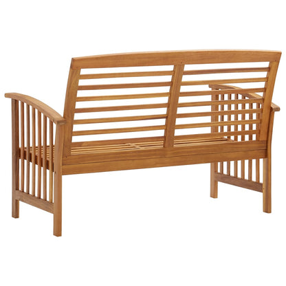 Garden Bench | Natural Wood | Solid Acacia Wood | Medium | Durable