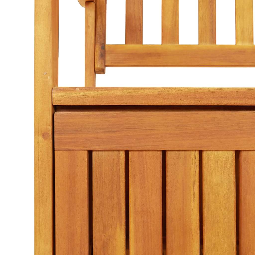 Storage Bench | Natural wood | Solid acacia wood | Medium | Storage Bench
