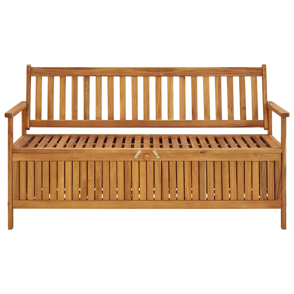 Storage Bench | Natural wood | Solid Acacia Wood | Medium | Storage Bench