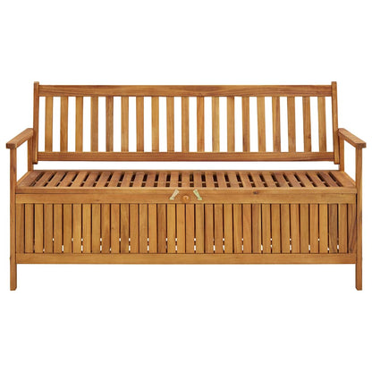 Storage Bench | Natural wood | Solid Acacia Wood | Medium | Storage Bench