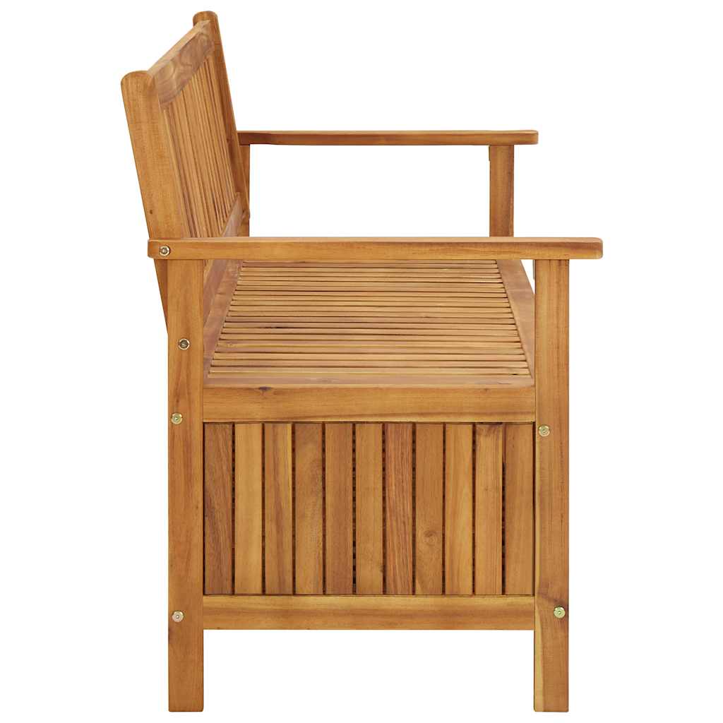 Storage Bench | Natural wood | Solid Acacia Wood | Medium | Storage Bench