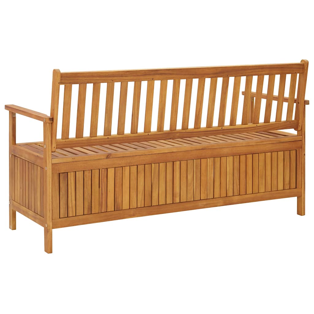 Storage Bench | Natural wood | Solid Acacia Wood | Medium | Storage Bench