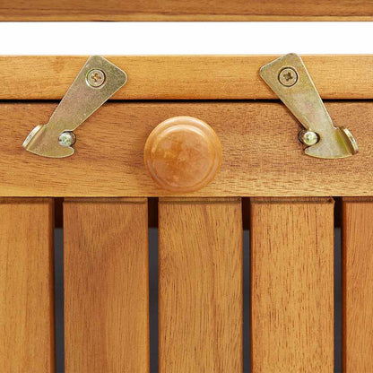 Storage Bench | Natural wood | Solid Acacia Wood | Medium | Storage Bench