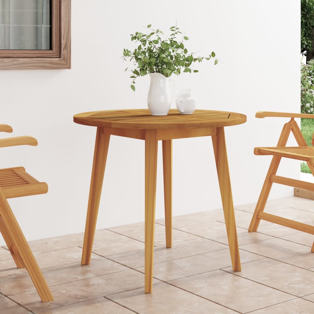 Garden Table | Natural wood | Solid Acacia wood | Medium