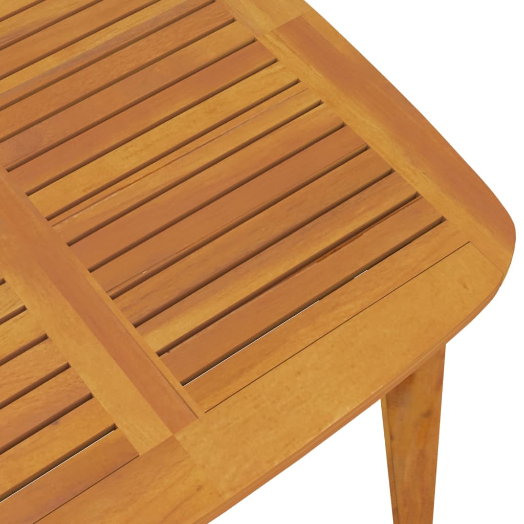 Garden Table | Natural Acacia | Solid Acacia wood | 85x85 cm | Durable