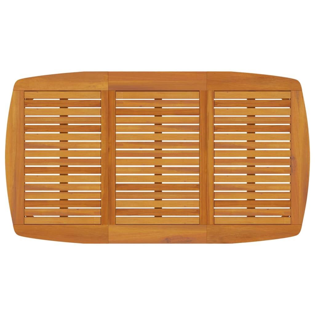 Garden Table | Natural Wood | Solid acacia wood | Large |  Durable