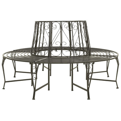 Tree benches 1-Seater Ø 160 x 89 cm Steel