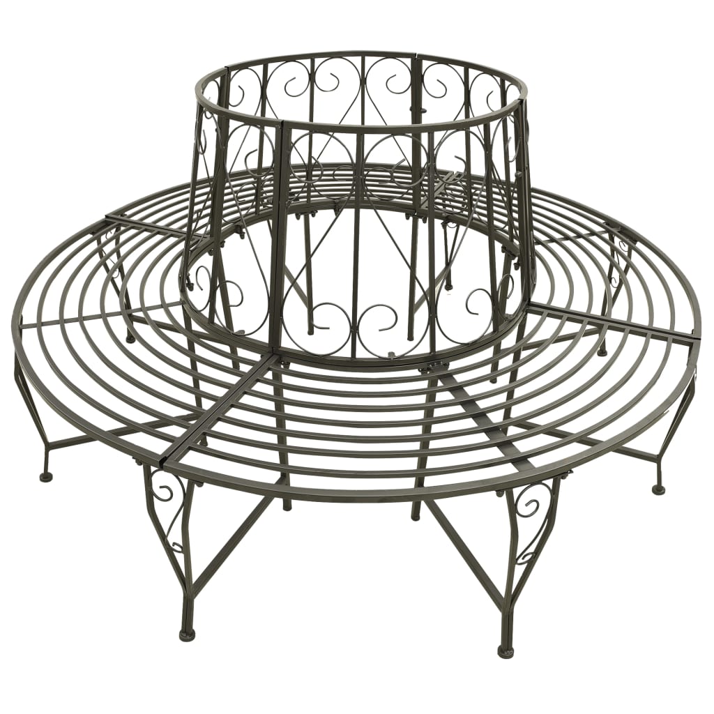 Tree benches 1-Seater Ø 160 x 89 cm Steel