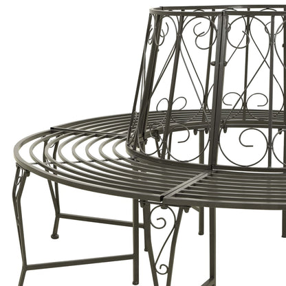 Tree benches 1-Seater Ø 160 x 89 cm Steel