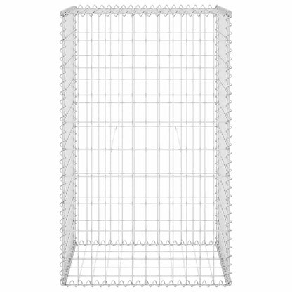Gabion Wall with Covers Galvanised Steel 60x50x100 cm