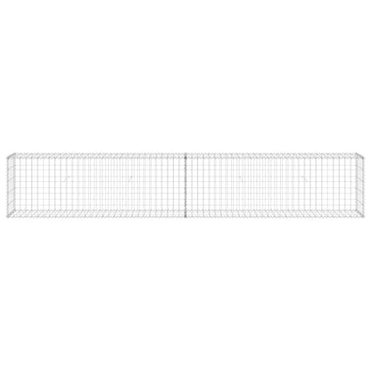 Gabion Wall with Covers Galvanised Steel 300x30x50 cm