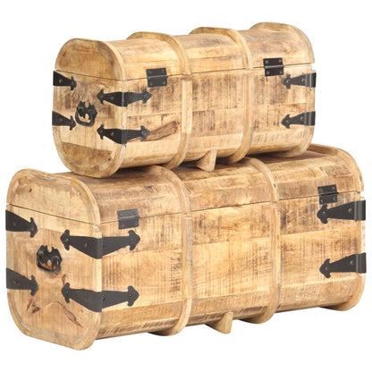 Storage Chest | Natural wood | Solid Mango Wood | Medium | Storage Chest