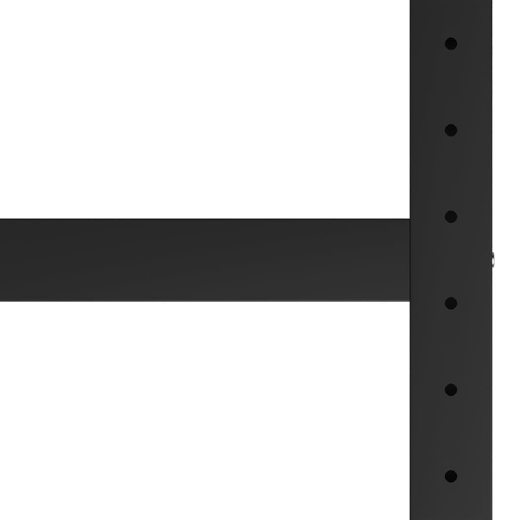 Metal Frame | Black and Red | Metal with powder-coating | Large