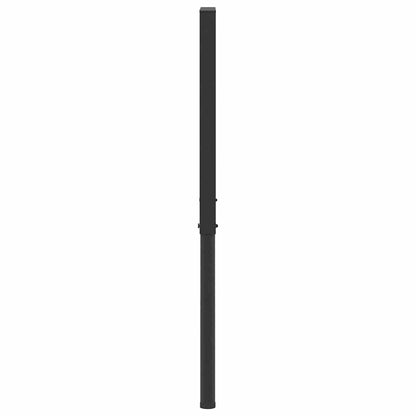 Adjustable Work Bench Frames 2 pcs Metal 55x(69-95.5) cm Black