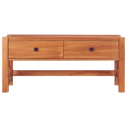 325266 vidaXL TV Cabinet 100x40x45 cm Teak Wood