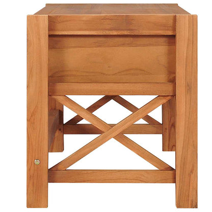 325266 vidaXL TV Cabinet 100x40x45 cm Teak Wood
