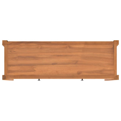 325267 vidaXL TV Cabinet 140x40x45 cm Teak Wood