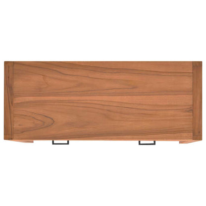 325272 vidaXL TV Cabinet 100x40x45 cm Teak Wood