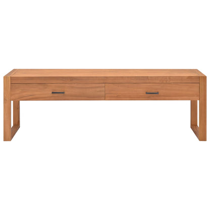 325273 vidaXL TV Cabinet 140x40x45 cm Teak Wood