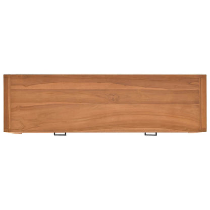 325273 vidaXL TV Cabinet 140x40x45 cm Teak Wood