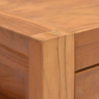 325273 vidaXL TV Cabinet 140x40x45 cm Teak Wood