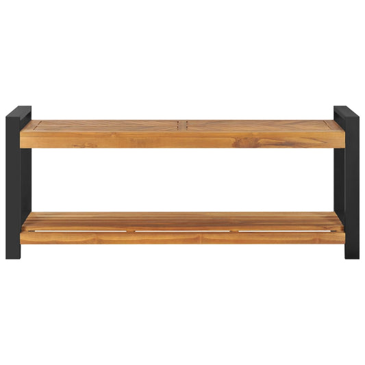Bench 120 cm Solid Teak Wood